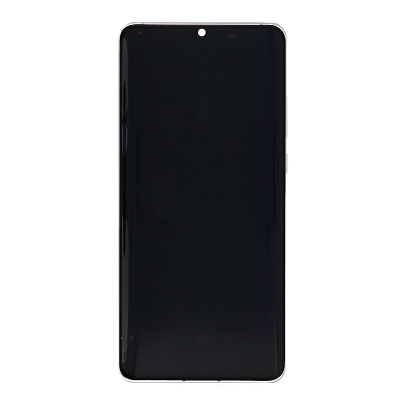 Huawei P30 Pro (2019), P30 Pro New Edition (2020) Display And Digitizer With Frame And Battery Silver Frost Service Pack