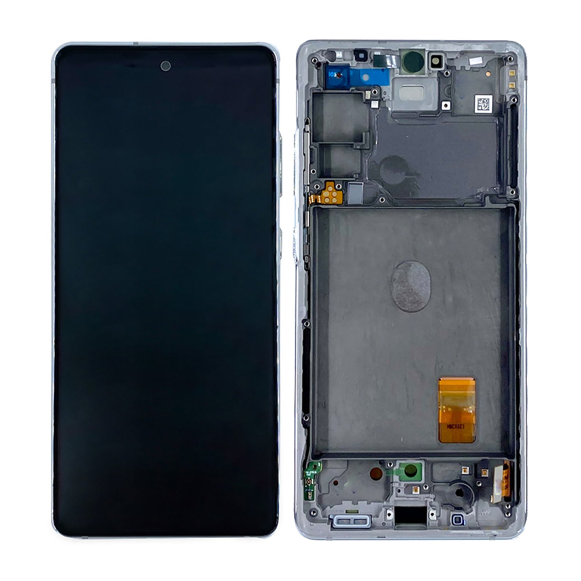 Samsung Galaxy S20 FE G780F, 5G G781B Display And Digitizer With Frame Cloud White Service Pack
