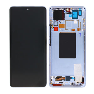 Xiaomi 12 Pro Display And Digitizer With Frame Blue Service Pack