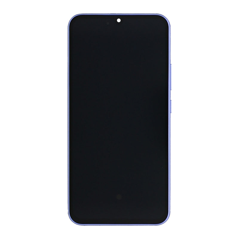Samsung Galaxy A34 5G A346B Display And Digitizer With Frame Violet Service Pack