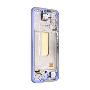 Samsung Galaxy A34 5G A346B Display And Digitizer With Frame Violet Service Pack
