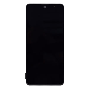 Samsung Galaxy M31s M317F Display And Digitizer With Frame Black Service Pack