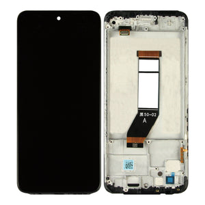 Xiaomi Redmi 10 (2021) Display And Digitizer With Frame Carbon Gray OEM