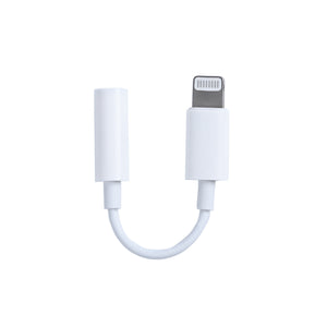 Apple Adapter MMX62ZM/A Lightning To 3.5mm Jack Adapter 5cm White