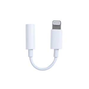 Apple Lightning To 3.5mm Jack Adapter 5cm White (MMX62ZM/A)