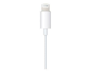 Apple Lightning To 3.5mm Jack Cable 120cm White (MXK22ZM/A)