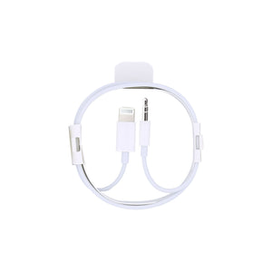 Apple MXK22ZM/A  Lightning To 3.5mm Jack Cable 120cm White Original Retail Box