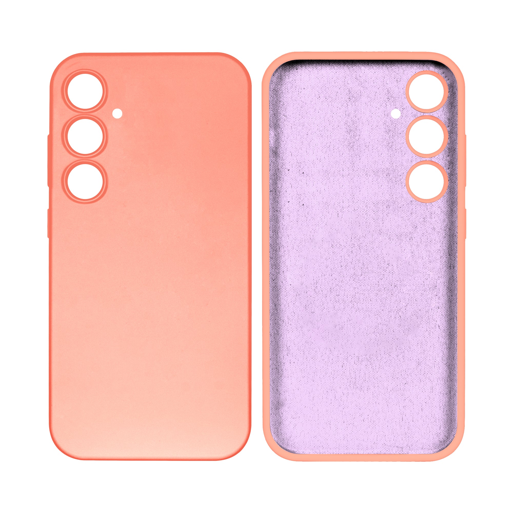 Rixus Soft TPU Phone Case For Samsung Galaxy S24 Pink