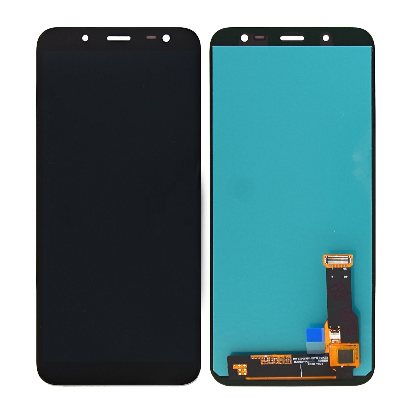 Samsung Galaxy J6 J600F Display And Digitizer Without Frame Black Soft-OLED