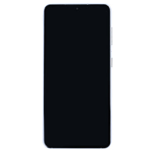 Samsung Galaxy S21 G991B Display And Digitizer With Frame Phantom White Soft-OLED
