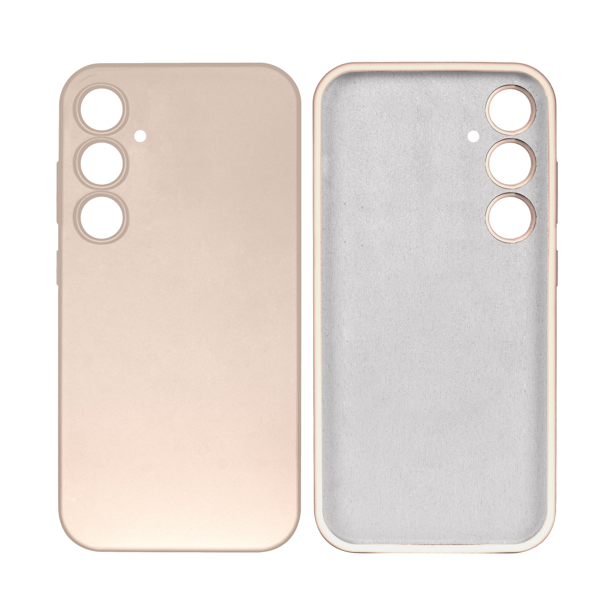 Rixus Soft TPU Phone Case For Samsung Galaxy S24 Gold