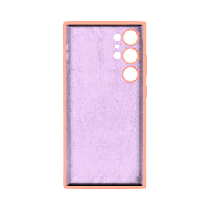 Rixus Soft TPU Phone Case For Samsung Galaxy S24 Ultra Pink