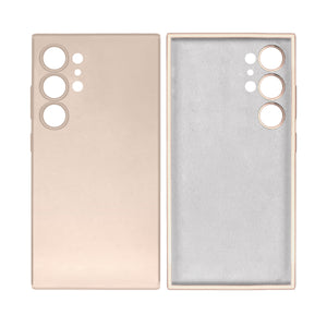 Rixus Soft TPU Phone Case For Samsung Galaxy S24 Ultra Gold