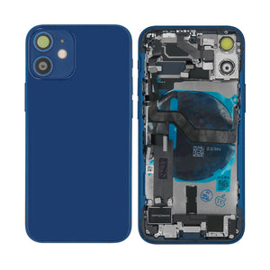 For Apple iPhone 12 Mini Housing With Small Parts Blue OEM