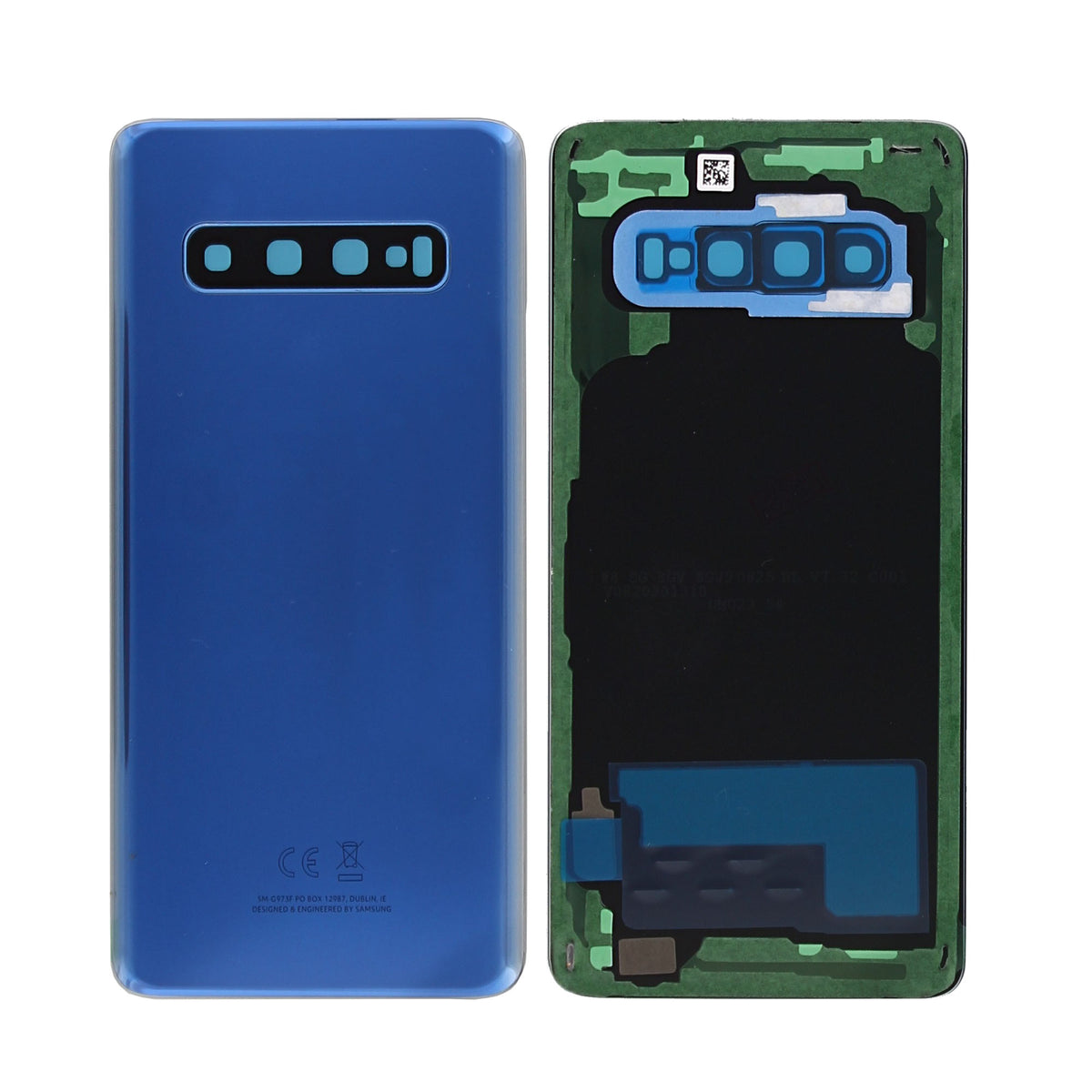 Samsung Galaxy S10 G973F Back Cover With Lens Prism Blue OEM