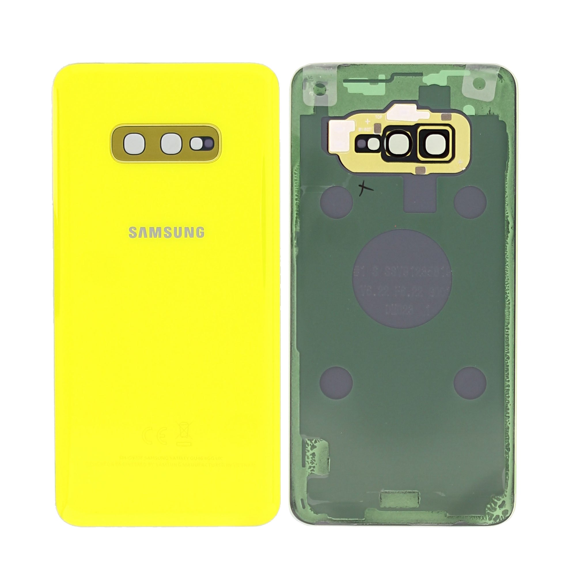 Samsung Galaxy S10e G970F Back Cover With Lens Canary Yellow OEM
