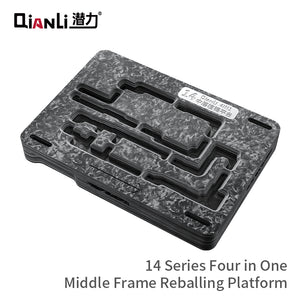 QIANLI 4 in 1 Middle Frame Reballing Platform For  Apple iPhone 14 Series
