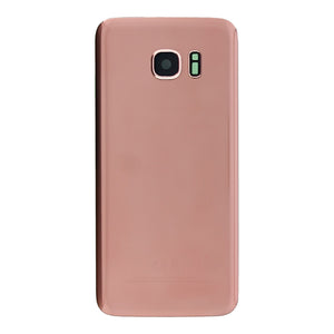 Samsung Galaxy S7 Edge G935F Back Cover With Lens Pink Gold OEM