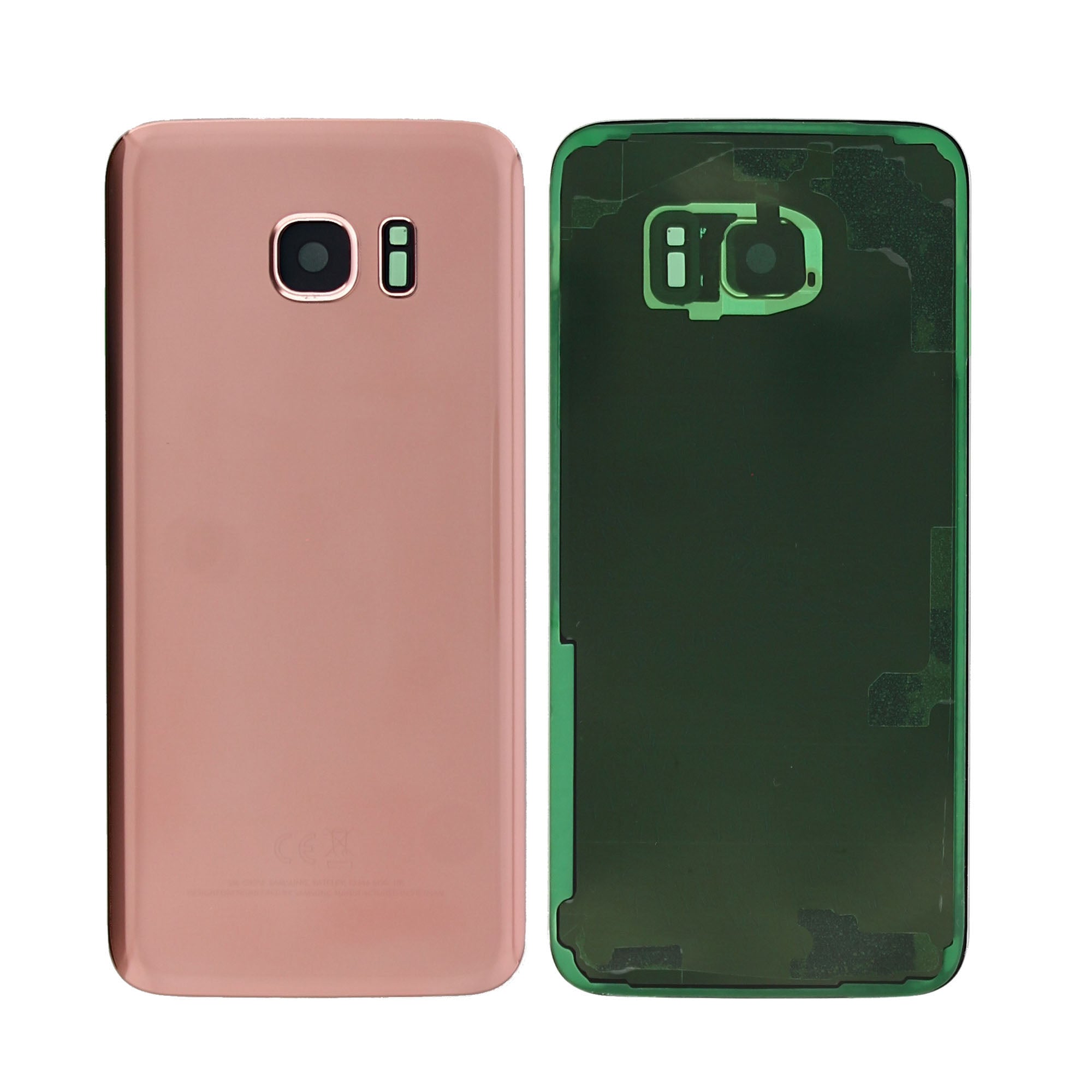 Samsung Galaxy S7 Edge G935F Back Cover With Lens Pink Gold OEM