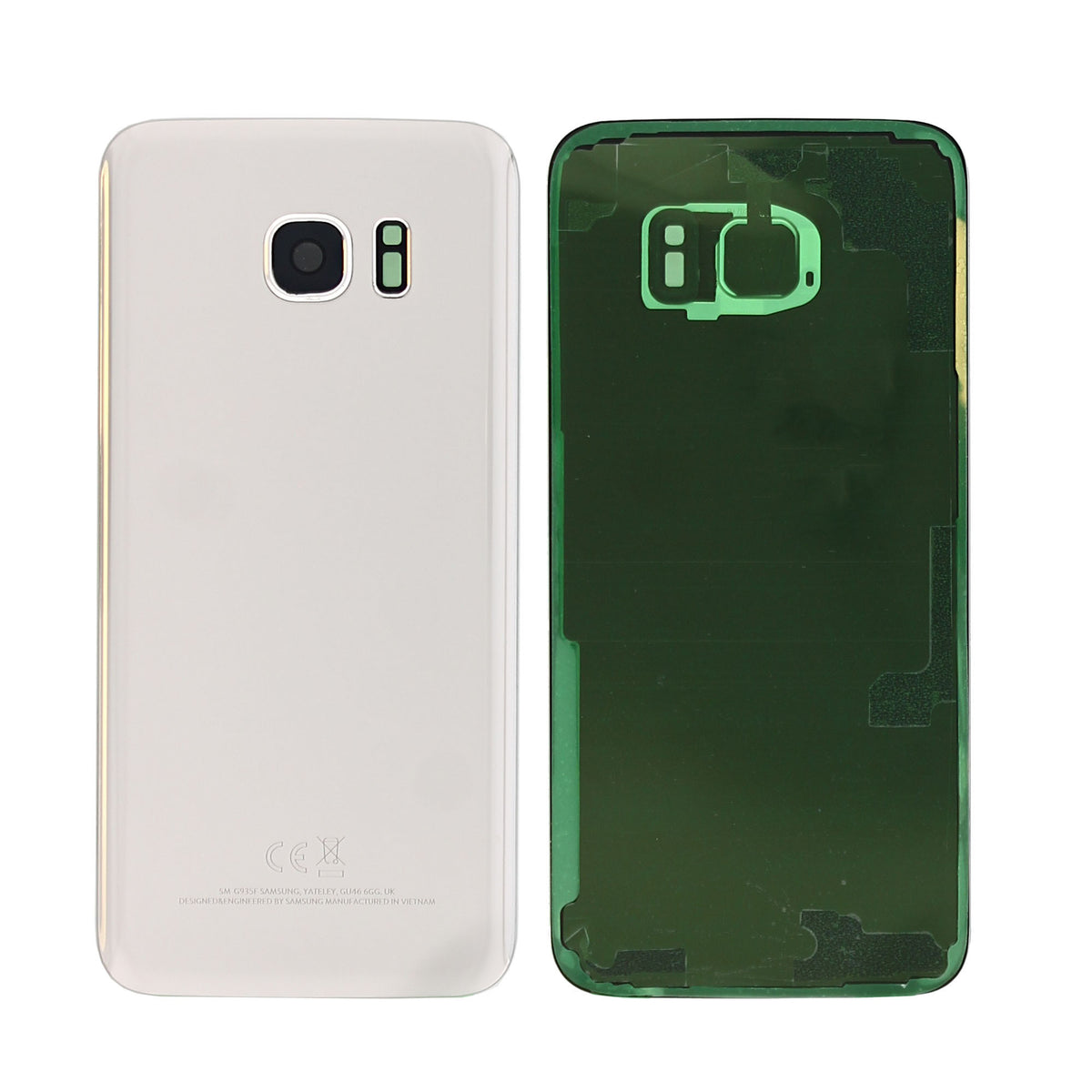 Samsung Galaxy S7 Edge G935F Back Cover With Lens Silver OEM
