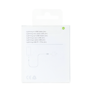 For Apple Cable USB-A To Lightning 2m Retail Box