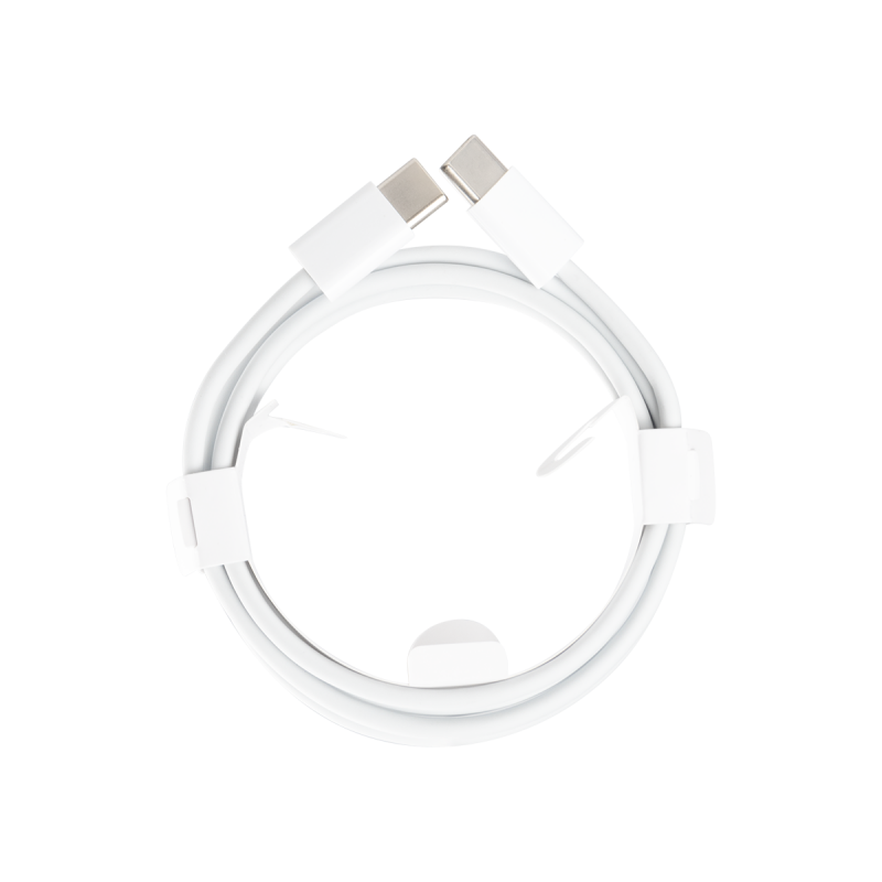 For Apple USB Type-C To Type-C Data Cable 100cm 100W White