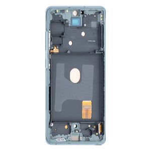 Samsung Galaxy S20 FE 4G G780F, S20 FE 5G G781B Display And Digitizer With Frame Cloud Mint Soft-OLED