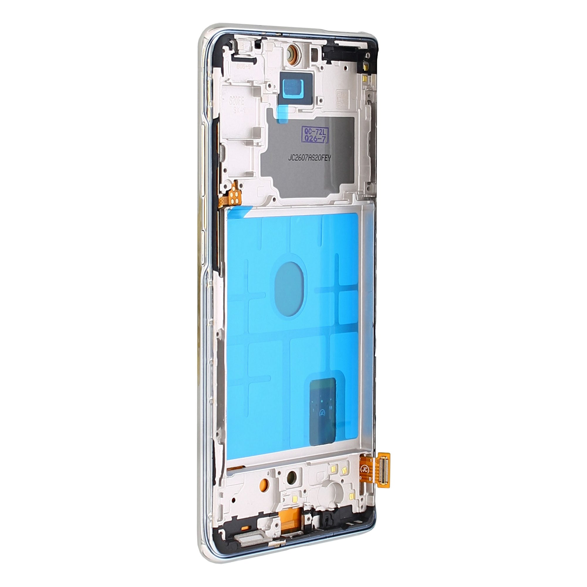 Samsung Galaxy S20 FE G780F, G781B 5G Display And Digitizer With Frame Cloud White Soft-OLED