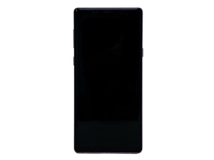 Samsung Galaxy Note 9 N960F Display And Digitizer With Frame Lavender Purple Service Pack