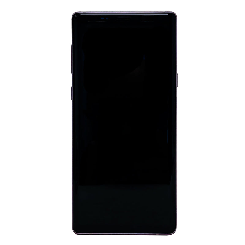 Samsung Galaxy Note 9 N960F Display And Digitizer With Frame Lavender Purple Service Pack