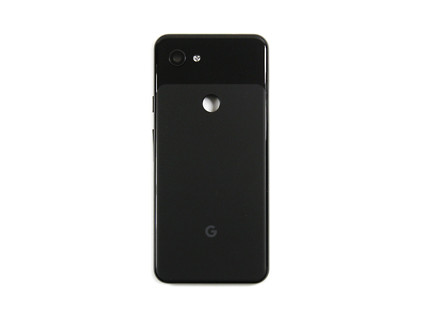 Google Pixel 3a Back Cover With Lens Just Black OEM