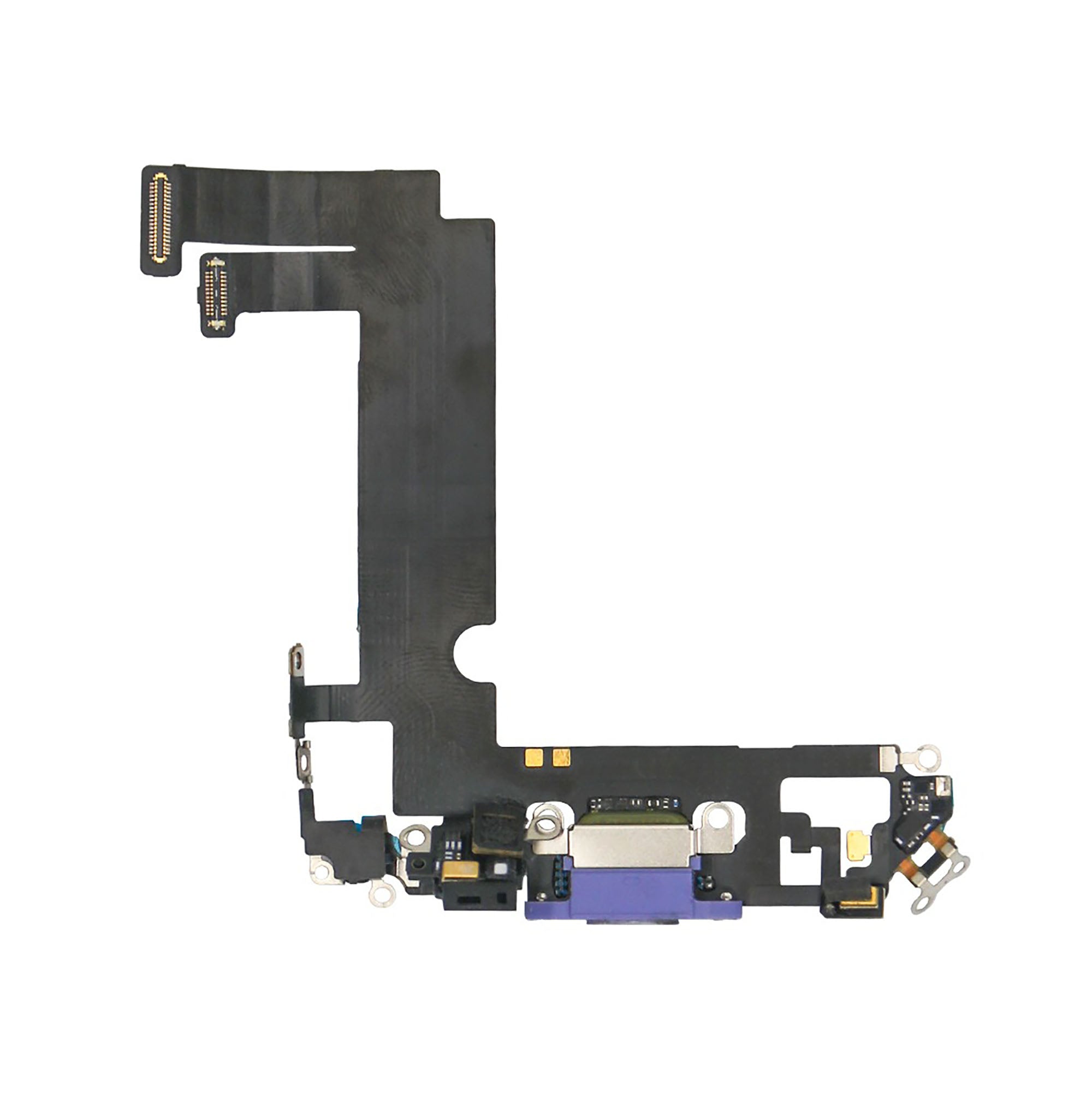For Apple iPhone 12 Mini System Charging Flex Purple Pulled