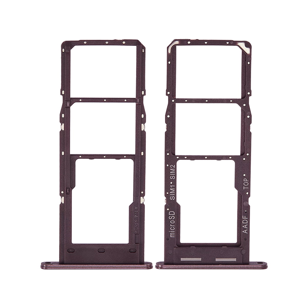 Samsung Galaxy A14 5G A146B Sim Card Holder Dark Red OEM