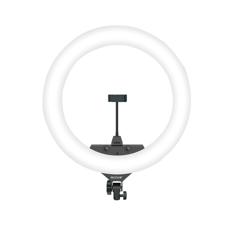 Rixus RXLG14 Selfie Ring Light And Holder Stick 14 inch