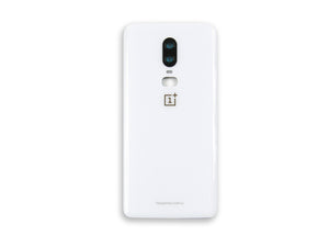 OnePlus 6 Back Cover With Lens White Original