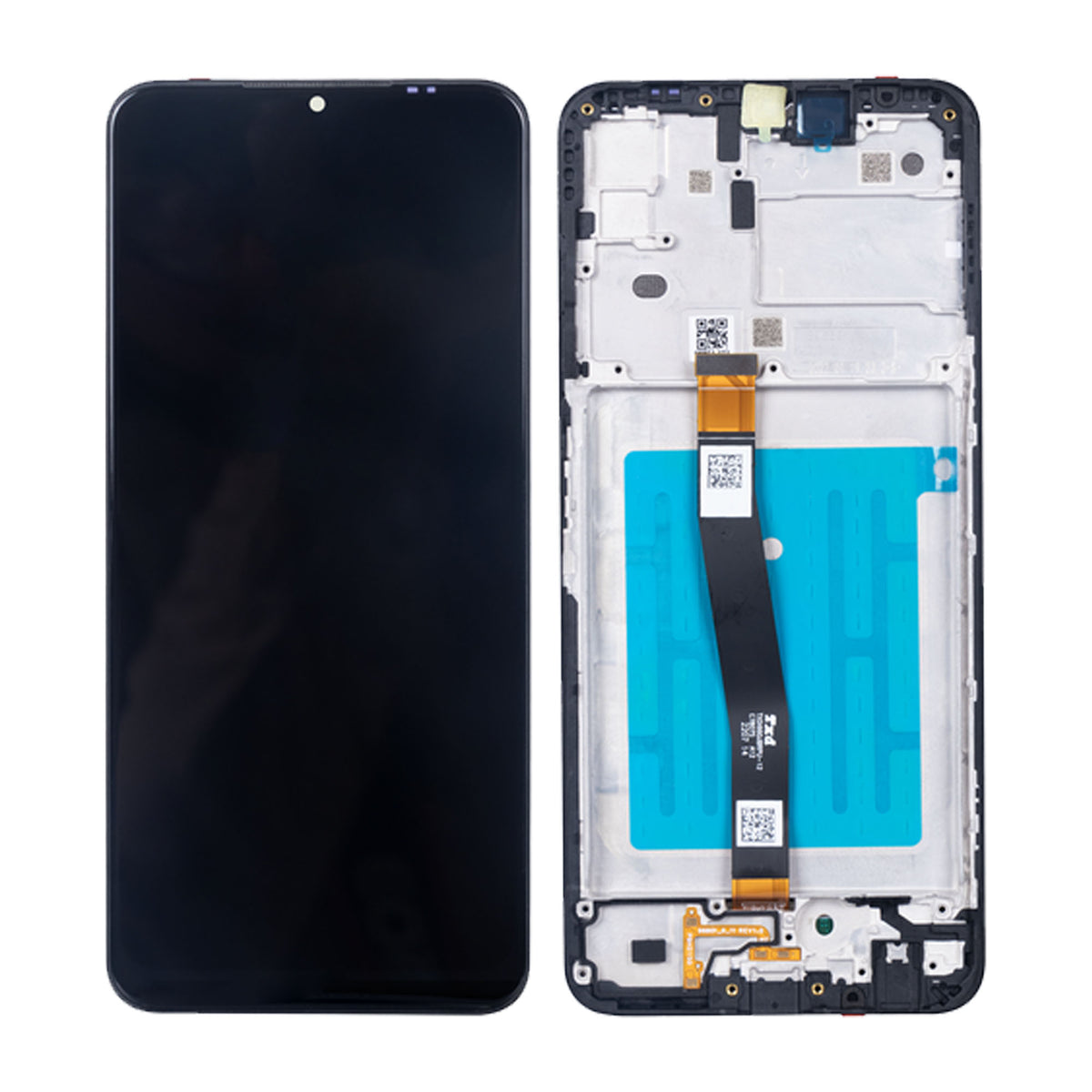 Samsung Galaxy A22 5G A226B Display And Digitizer With Frame Black OEM