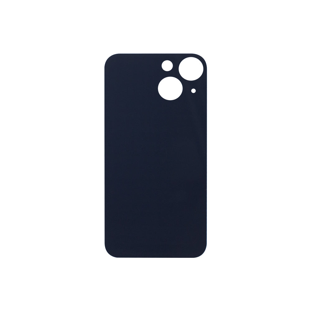 For Apple iPhone 13 Mini Back Glass, Enlarged Camera Frame Starlight Compatible