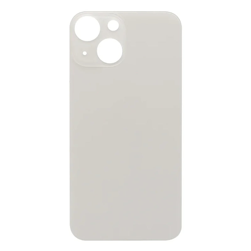 For Apple iPhone 13 Back Glass, Enlarged Camera Frame Starlight Compatible
