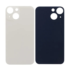 For Apple iPhone 13 Back Glass, Enlarged Camera Frame Starlight Compatible
