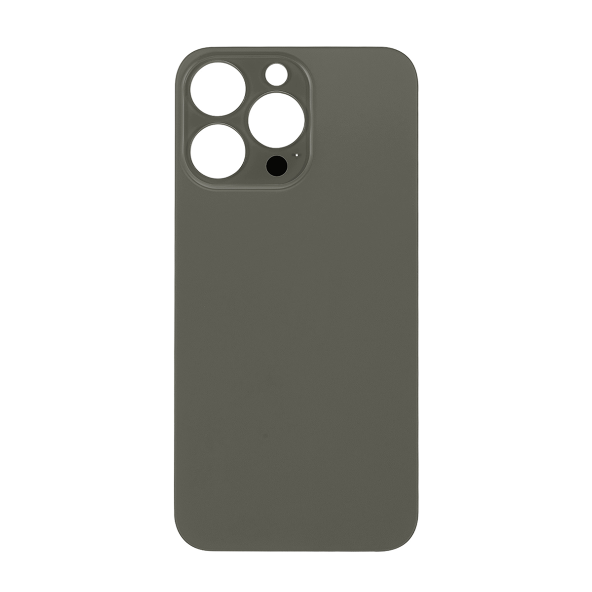 For Apple iPhone 13 Pro Back Glass, Enlarged Camera Frame Graphite Compatible