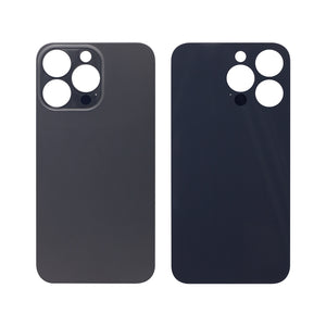 For Apple iPhone 13 Pro Back Glass, Enlarged Camera Frame Graphite Compatible