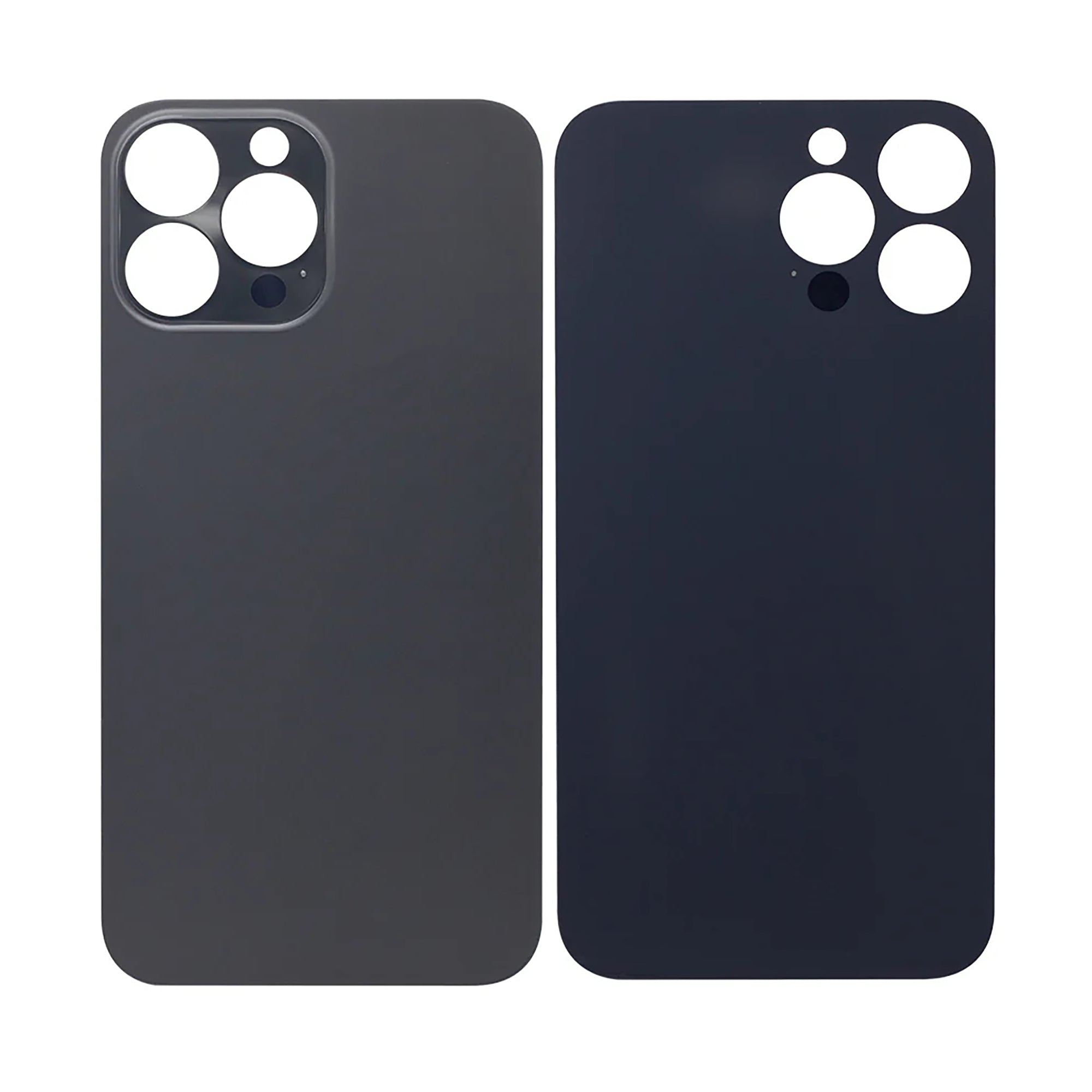 For Apple iPhone 13 Pro Max Back Glass, Enlarged Camera Frame Graphite Compatible