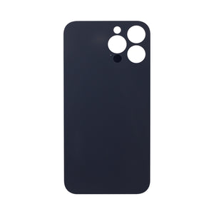 For Apple iPhone 13 Pro Max Back Glass, Enlarged Camera Frame Sierra Blue Compatible