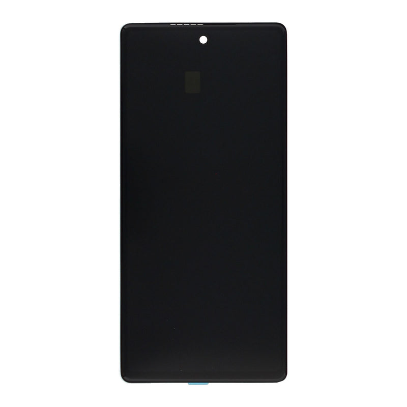Google Pixel 6A Display And Digitizer Without Frame Black Service Pack