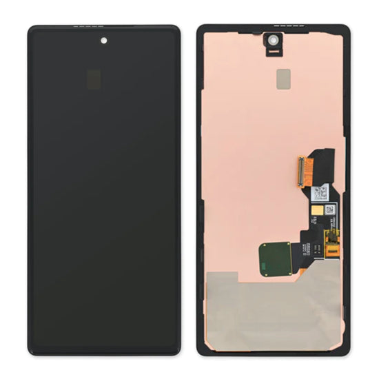 Google Pixel 6A Display And Digitizer Without Frame Black Service Pack