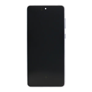 Samsung Galaxy A73 5G (2022) A736B Display And Digitizer With Frame Black Service Pack