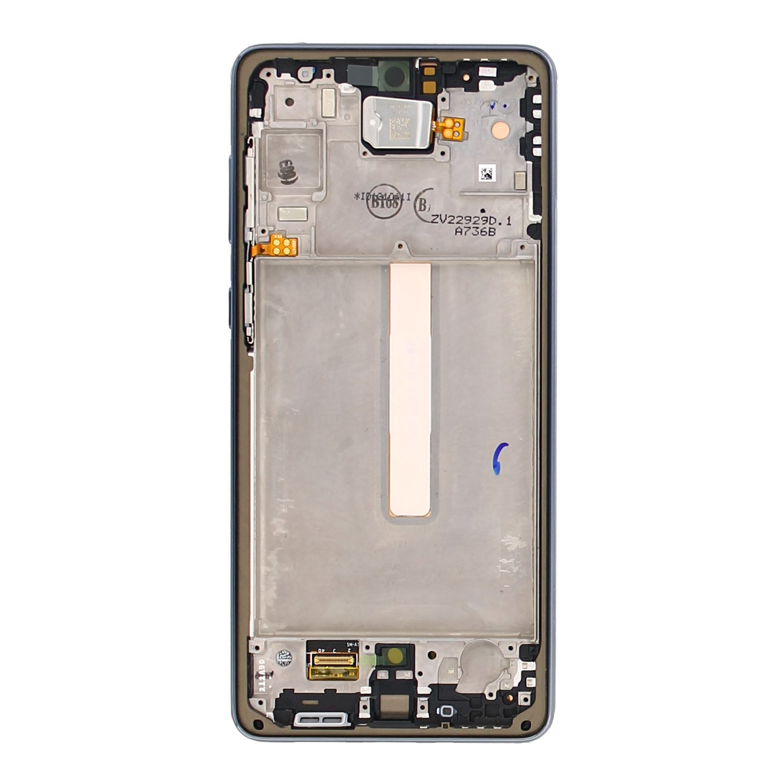 Samsung Galaxy A73 5G (2022) A736B Display And Digitizer With Frame Black Service Pack