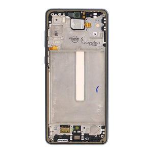 Samsung Galaxy A73 5G (2022) A736B Display And Digitizer With Frame Black Service Pack