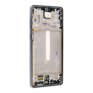 Samsung Galaxy A73 5G (2022) A736B Display And Digitizer With Frame Black Service Pack