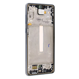 Samsung Galaxy A73 5G (2022) A736B Display And Digitizer With Frame Black Service Pack